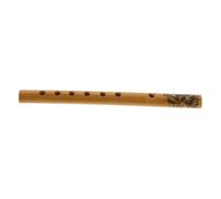 ifundom 6-hole Bamboo Flute for Students, Portable Chinese Traditional Wind Instrument, Beginner Practice Bamboo Clarinet Musical Instrument for Learning and Performance