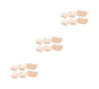 ifundom 6 Sets Professional Violin Bow Parts Wooden Bow Wedges Plugs for Cello