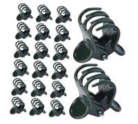 ifundom 60pcs Plant Clips Garden Vine Support Clamps Plastic Lightweight Flexible Plant Ties for Climbing Trellis Outdoor Gardening