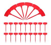 ifundom 60pcs Reusable Plant Sign Stakes 10.4 inch Blank Plastic Garden Tags Fruit Vegetable Gardening Supplies for Farms Flower Beds and Landscaping