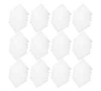 ifundom 60pcs Scientific Qualitative Filter Paper for Chemistry Lab Experiments, White Square Paper with Stable Filtration Rates and High Water Absorption, for Chemistry Testing