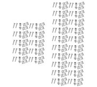 ifundom 60sets Electric Guitar String Retainer Press Buckle for Headstock Strings for Headstock