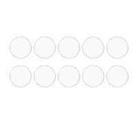 ifundom 65Mm Coin Capsules 10Pcs, Plastic Display Case for Medal Collection, Airtight Holder for Challenge Coins and Souvenir Presentation