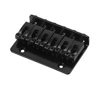 ifundom 65mm Fixed Saddle Bridge Plate with Screws and Wrench Adjustable Intonation Height Level for Electric Guitar Accessories