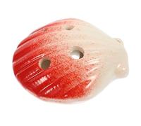 ifundom 6holes Shell Ocarina C-tune Ceramic Musical Instrument for Beginners Boys and Girls Portable Music Learning Educational