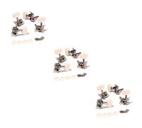 ifundom 6pairs Guitar Tuning Pegs Replacement Keys for Acoustic Guitar String Pegs Tuning Keys Accessories for Beginners