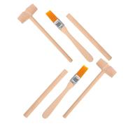 ifundom 6pcs Archaeology Tools with Wooden Hammer Brush and Dinosaur Excavation Kit for Boys and Stem Educational Digging for Interactive Learning and Play