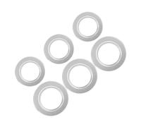 ifundom 6pcs Box Hole Guards Breeding Box Protectors Smooth Entry Rings for Wooden Birdhouses Preventing Biting and Damage Suitable for Parrots Budgerigars and Birds