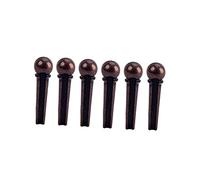 ifundom 6pcs Brass Guitar Bridge Pins Gl26 for Acoustic Guitar Replacement with Full Timbre and Sweep Picking Enhancement