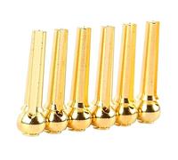 ifundom 6pcs Brass Guitar Bridge Pins Replacement String Studs for Acoustic Guitars