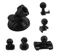 ifundom 6pcs Car Suction Cup Bracket Kit PVC Mounts with Buckle for Dashcam Cameras and Driving Recorders Windshield Dashboard Installation