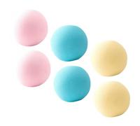 ifundom 6pcs Cat Interactive Balls with Automatic Animal Sounds, Sturdy Chew-resistant Kitten Teaser with Catnip, Multi-color Simulation Chirping Pet Plaything for Indoor Cats