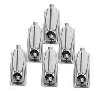 ifundom 6pcs Double End Drum Lug Snare Drums Electroplated Metal Hooks for Enhanced Performance and Easy Installation Accessory Kit for All Levels of Drummers