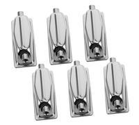 ifundom 6pcs Double End Snare Drum Lug Set Metal Drum Hardware for Enhanced Performance Easy Installation and Versatile Use