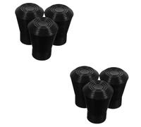 ifundom 6pcs Drum Stand Rubber Feet Pads Anti- Support for Snare Drum Stands and Cymbal Racks Replacement for Worn Parts and for Performance