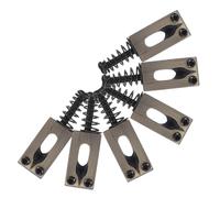 ifundom 6pcs Electric Guitar Bridge Replacement Kit Tremolo Guitar Bridge for Beginners