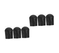 ifundom 6pcs Endpin Caps Non- Rubber Stoppers for Endpins Essential for Musical Instrument Accessories