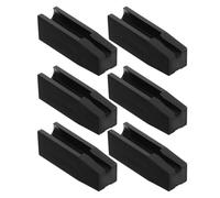 ifundom 6pcs Eyebrow Pencil Sharpener Slot Aid Small Lightweight Pp Makeup Tools for Women Suitable for Eyebrow and Eyeliner Pencils, Does Not Leave Missing Chunks