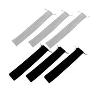 ifundom 6pcs Flute Bag Set for Soprano Recorder and Flute with Lightweight Cloth Material and Easy Organization, Stylish Assorted Colour Storage Pouches on The Go Music Instrument