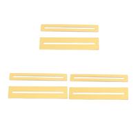 ifundom 6pcs Gold Guards for Guitar and Bass Luthier Tool for Fretboard Flexible and Fret Protectors for Guitars Mandolins and Ukuleles