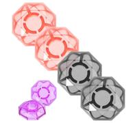 ifundom 6pcs Guitar Footswitch Caps Multi-color Effect Pedal Knob Protectors for Electric Guitars and Easy to Install Suitable for Models Your Performance Style