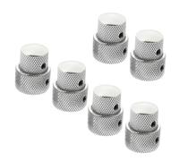 ifundom 6pcs Guitar Potentiometer Knob Caps for Volume and Tone Control Finish Easy Installation for Electric Guitars and Basses Replace Old Dirty Knobs