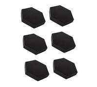 ifundom 6pcs Hexagonal Sound Absorbing Cotton Acoustic Panel Tiles for Soundproof Wall Panel Sound Insulation Cotton Treatment
