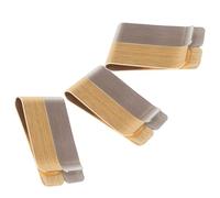 ifundom 6Pcs Metal Money Clips Set 3 Brass 3 Stainless Steel Cash and Book Clips for Men Travel Office and Business Use