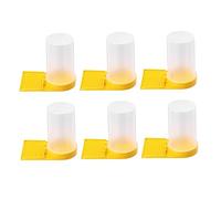 ifundom 6PCS Multifunctional Beekeeping Feeder for Honey Hive Entrance Bee Water Dispenser Liquid Feeding System for Bee Management