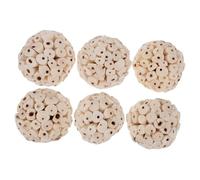 ifundom 6pcs Natural Edible Bird Chewing for Parrots Budgies Pets Foraging Toys for Chewing Tearing for Hamsters and Chinchillas