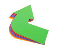 ifundom 6pcs Pickleball Court Markers Arrow-shaped Boundary Lines for Indoor Outdoor Sports Agility Training Equipment Quick Setup Lightweight for Temporary Court Layout