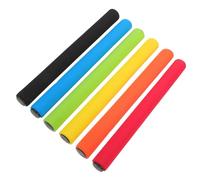 ifundom 6pcs Relay Race Baton with Soft Sponge Grip Lightweight Sports Gear for School Sprint Training and Team Competition Safety Running Sticks for Athlete Race Games