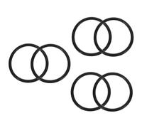 ifundom 6pcs Rubber Sound Bowl Mats Buddhist Singing Bowl Cushions for Meditation and Sound Therapy Lightweight and Portable Music Accessories
