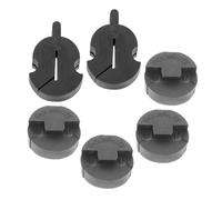 ifundom 6pcs Rubber Violin Mute Practice Mute Accessory for Small for Night Training and Quiet Practice Sessions