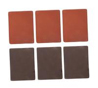ifundom 6pcs Semi Aquatic Turtle Habitat Bricks Burnt Red Clay Ceramic Blocks Moisture Regulating Landscaping Accessories for Turtle Terrarium