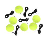 ifundom 6pcs Tennis Trainer with Elastic Rope Balls and Stable Base Lightweight Tennis Training Kit for Beginners Practice Equipment for Indoor and Outdoor Skill Development