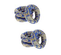 ifundom 6pcs Tibetan Singing Bowl Cushion Ring Mat for Sound Bowl Holder Yoga Matters Accessories Cotton Pad Instrument Support Random Color