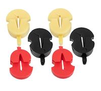 ifundom 6pcs Violin and Viola Rubber Mutes, Easy to Operate and Carry, Lightweight Sturdy Practice Silent Violin Silencer for Home, Studio and Concert Use
