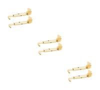 ifundom 6pcs Violin Chinrest Screws Musical Instrument Parts Violin Accessories for Helping Tools