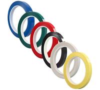 ifundom 6pcs Violin Finger Position Tape Colored Sticker Guide for Beginners Cello and Violin Accessories Includes White Red Green Black Blue Light Yellow