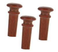 ifundom 6pcs Wood Violin Tailpiece Replacement Endpin for Violin Tail Endpin Tail Screws and Plugs for String Instrument Accessories