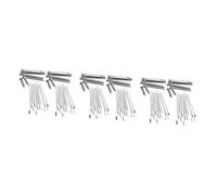 ifundom 6sets DIY Kalimba Thumb Piano for Beginner Small Kalimba Keys Unfinished Thumb Piano Music Instrument for Boys and Girls and Adult