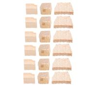 ifundom 6sets Fiddlestick Replacement Parts Professional Wooden Wedges Plugs for Violin Bow Accessories