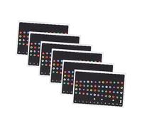 ifundom 6sheets Ukulele Note Stickers Scale Stickers for and Quick Identification of Chords and Notes Removable and Practical for Ukuleles