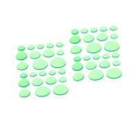 ifundom 72pcs Drum Mute Pad Washable Reusable Silicone Dampeners for Drum Silencing for Practice Sessions and Live Performances