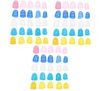 ifundom 75pcs Guitar Finger Protector Silicone Covers for Practice Fingertip Protectors for Guitar Playing Prevent Calluses and Pain