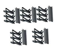 ifundom 75pcs Iron Microphone Clamp Mic Lapel Clips for Streaming Mic Microphone Holder Accessories for Studio Equipment
