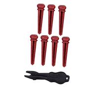 ifundom 7pcs Acoustic Guitar Bridge Pegs String Nails Puller Guitar Accessories for Bridge Replacement