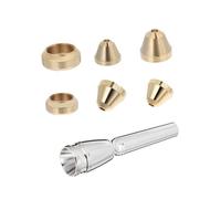 ifundom 7pcs Trumpet Mouthpiece Professional Trumpet Accessories for Beginners Advanced Players Smooth Texture Design for for All Playing Levels