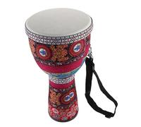 ifundom 8.5 Inch Boys and Girls Hand Drum African Drum Educational Toy Beginner Percussion Instrument for Children Compact and Portable Random Color